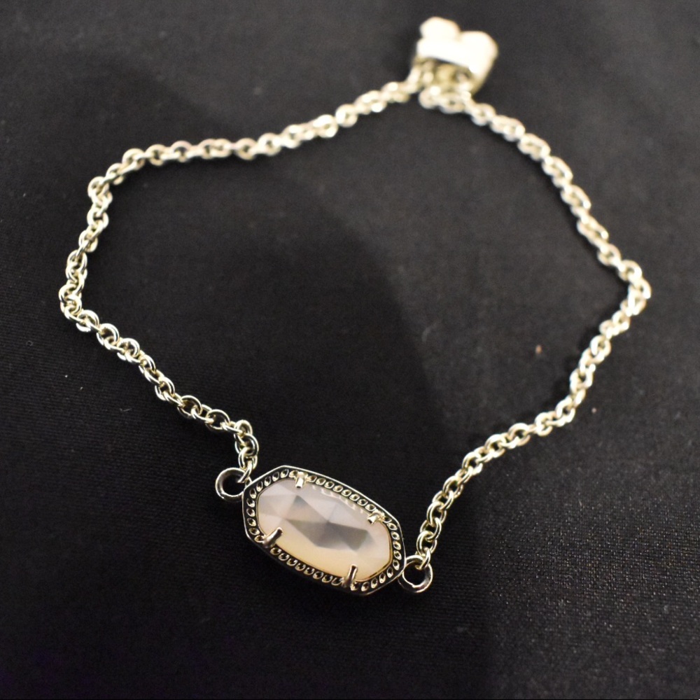 Kendra Scott Gold & Cream Stoned Bracelet